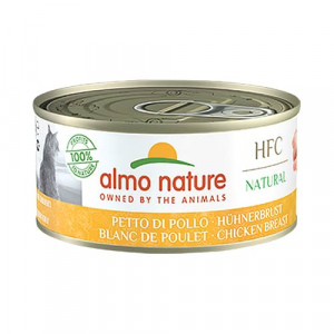Almo Nature Cat HFC Chicken Breast konservi kaķiem Vistas krūtiņa 150g